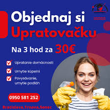 upratovanie na 4 hodiny